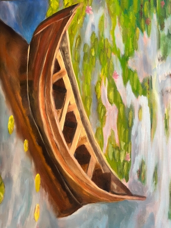 Lily Retreat by artist Cynthia Playfair